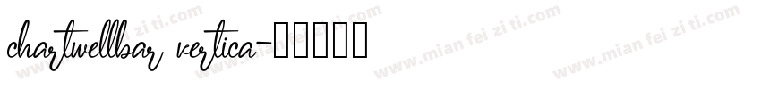 chartwellbar vertica字体转换